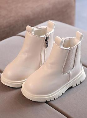 Fashion Kids Martin Boots PU Leather Boot New Winter Childre