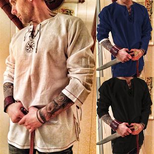 Knight Cosplay Medieval Costume Tunic Halloween Costumes for