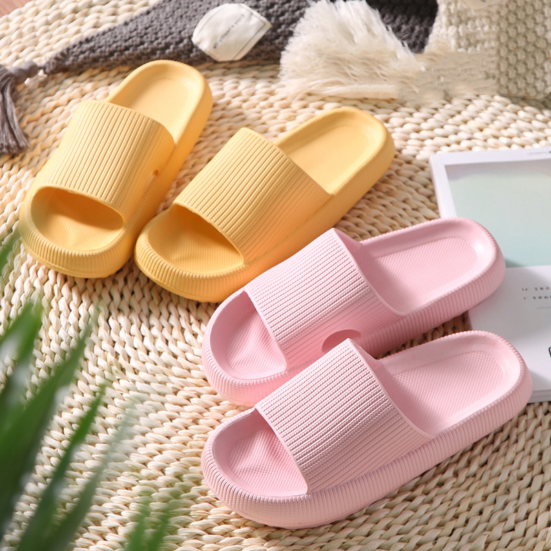 Fashion Slippers Women Thick Platform Indoor Bathroom Slippe