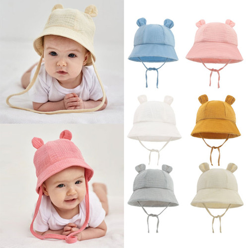 New Spring Summer Baby Sun Hat Children Outdoor Rabbit Ear B