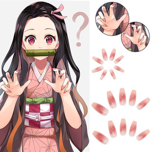 Kimetsu Nezuko Demon Kamado Slayer Cosplay Anime Yaiba