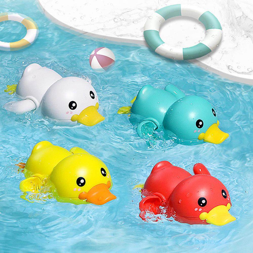 Bathroom Bath Shower Baby Clockwork Swimming Children Play W