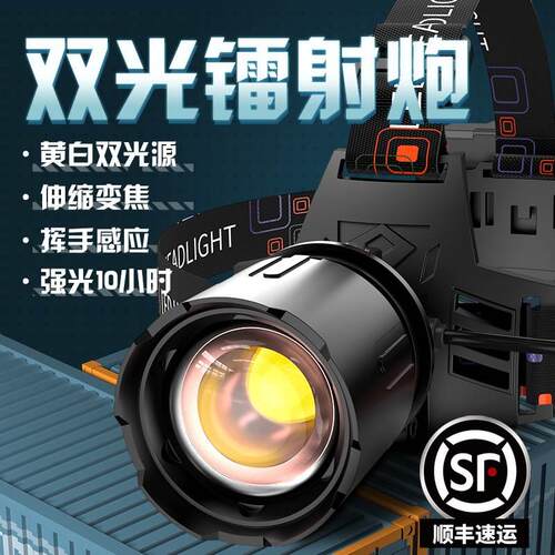 德国进口头灯外感应续航强光超亮