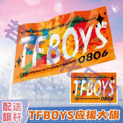 TFBOYS应援大旗新款定制王