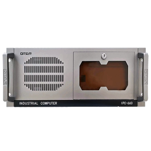 集特(GITSTAR) 酷睿10代4u工控机主机IPC-660兼容研华 5个PCI槽机器视觉工控电脑主机