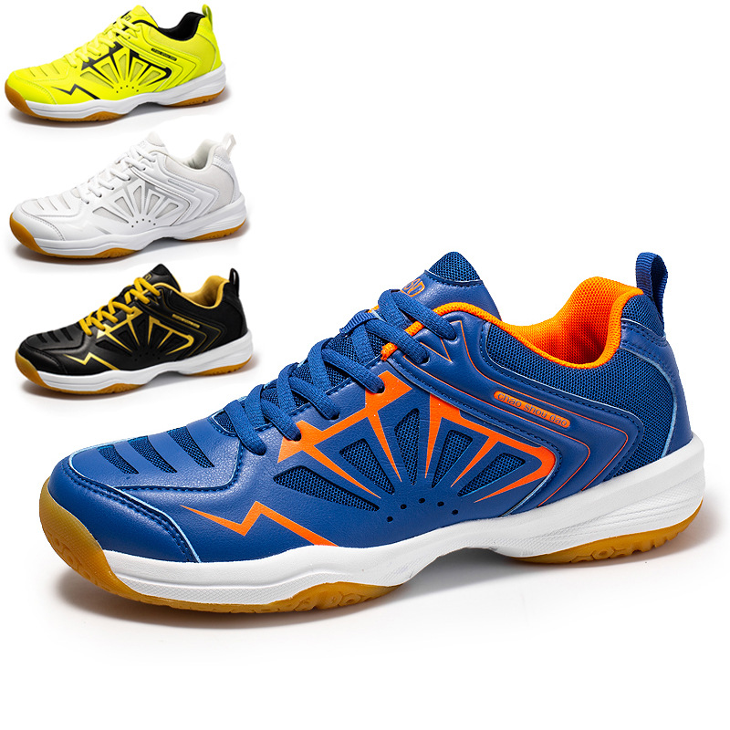 户外运动男女跑步球鞋乒乓球鞋羽毛球鞋网面学生比赛训练鞋轻便