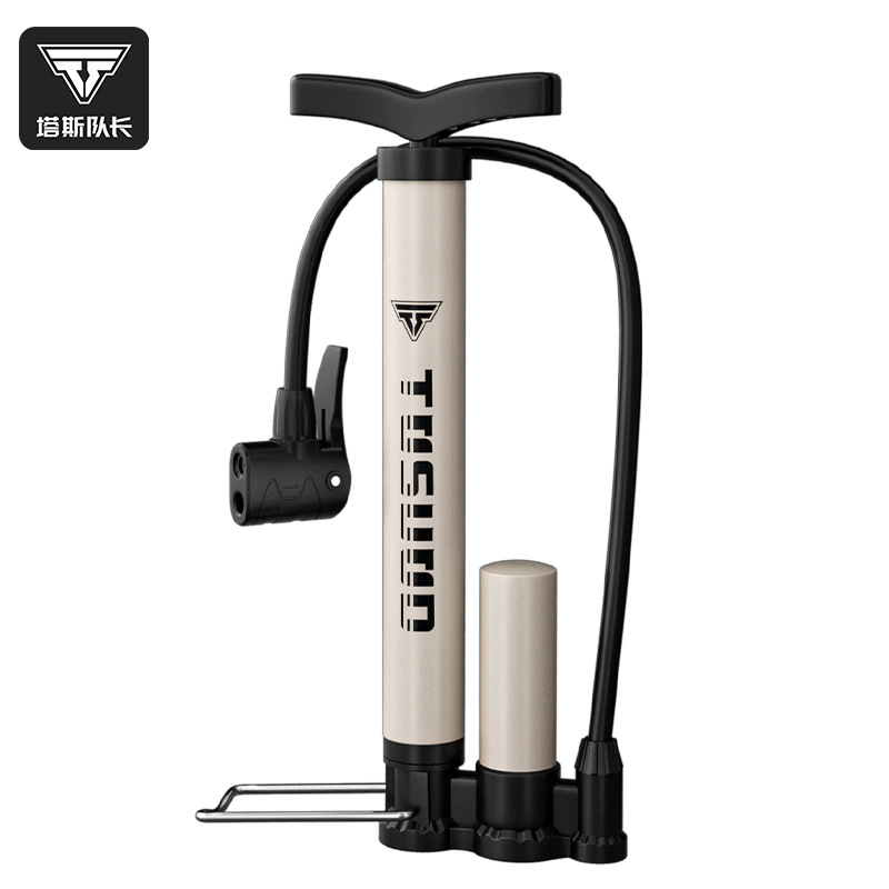 TOSUOD自行车打气筒家用充气泵电动电瓶车新型不锈钢高压气管子