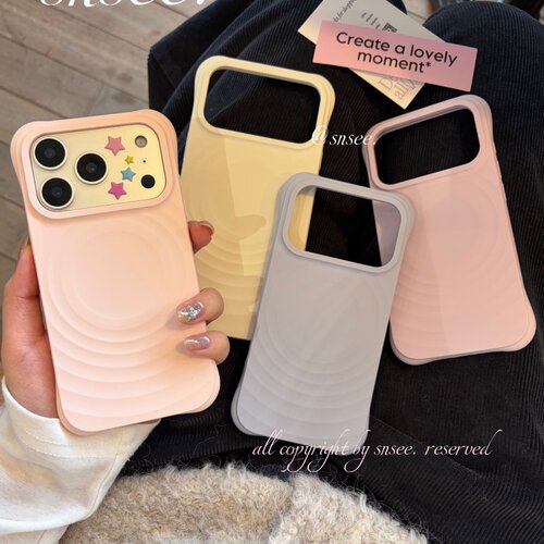 屈迷QUMI液态硅胶波漾磁吸适用苹果17promax手机壳新款iphone17pro套苹果17全包16防摔15硅胶14Plus外壳13PM