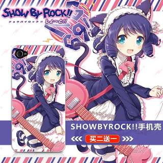 SHOW BY ROCK!!摇滚都市游戏苹果5c4se手机壳软动漫iPhone6s plus