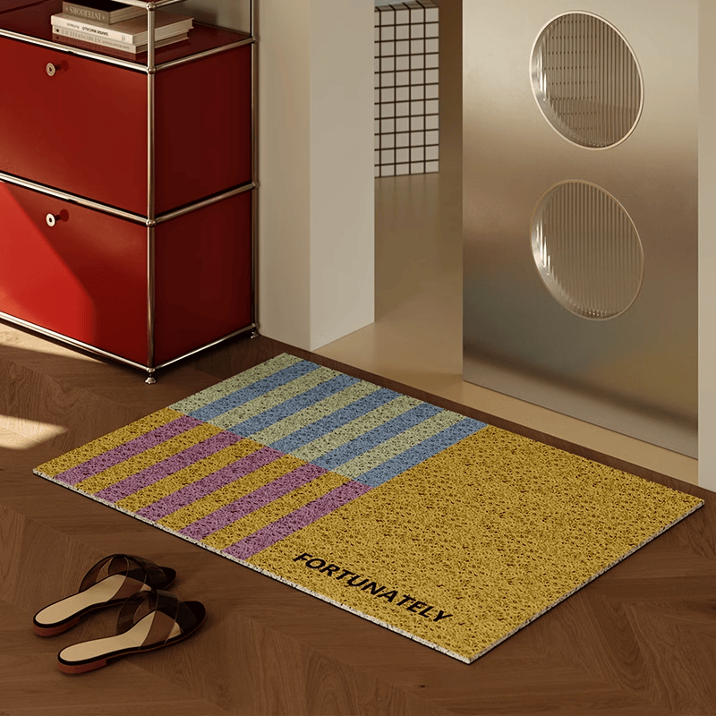 入户防滑多巴胺进门孟菲斯风脚垫