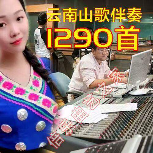 1290首贵州云南山歌伴奏u盘内存卡安顺纳雍赫章文山会泽音乐MP3