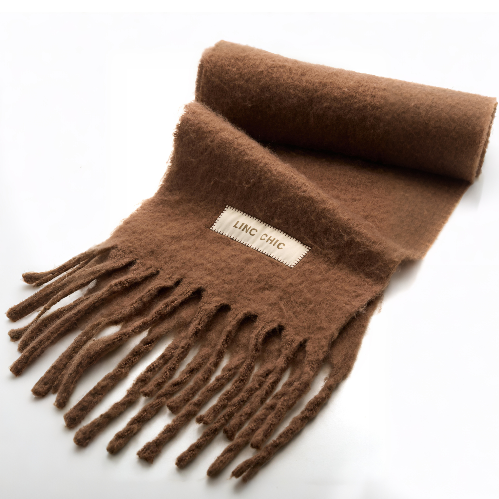 金羽杰暖冬护符围巾明星款