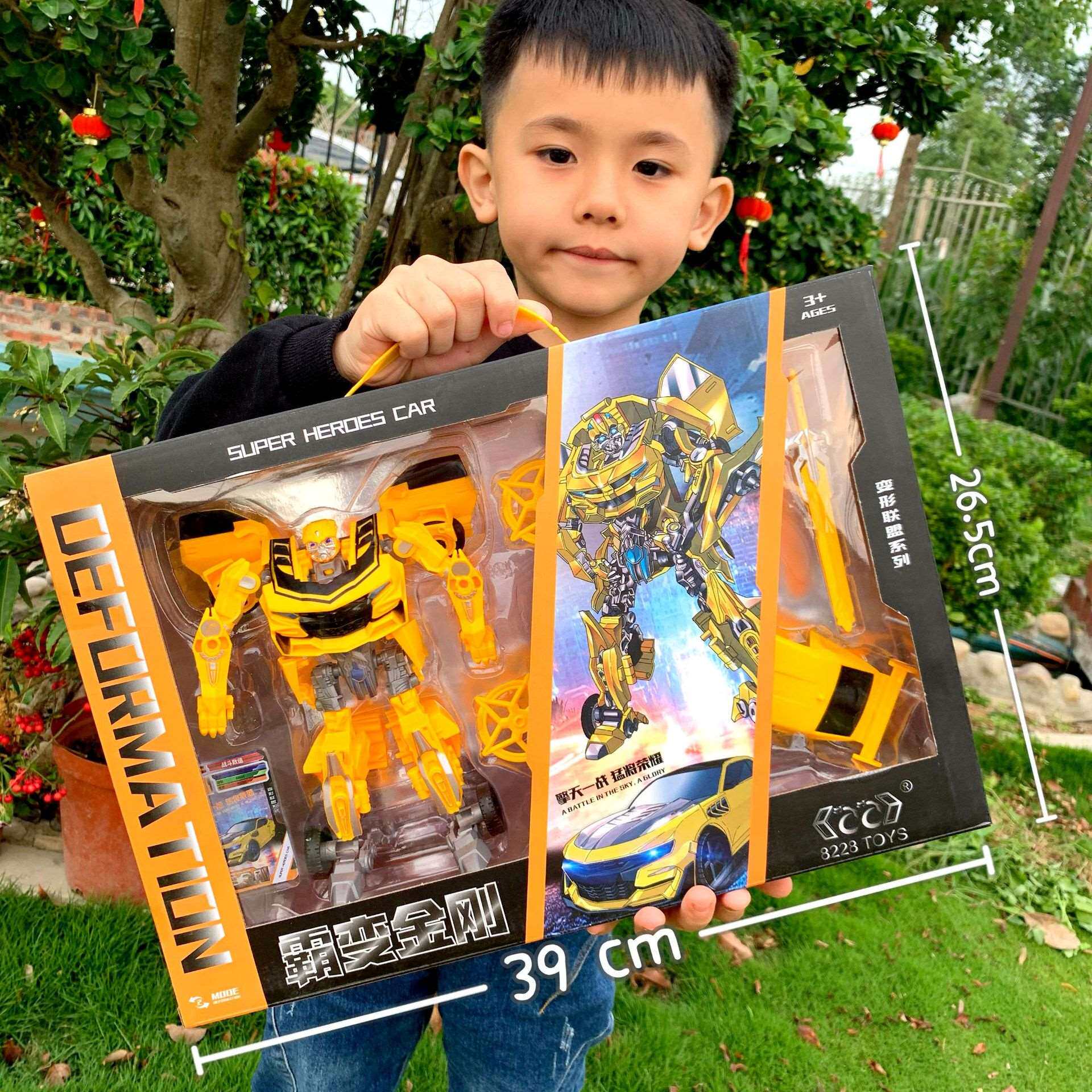TRANORMATON 장난감 로봇 자동차 KNG KONG WASP OPTMUS WARRR HAND R