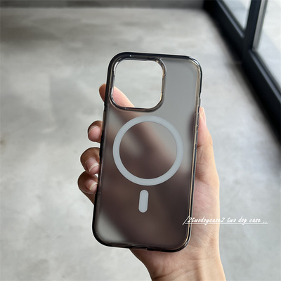 适用于苹果16pm磨砂幻影手机壳