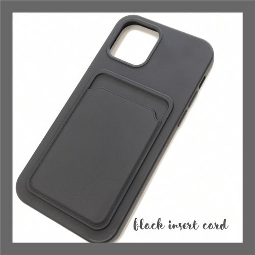 黑色磨砂插卡百搭商务12promax