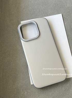 17喷漆肤感16e银白金属漆磨砂硬壳14Pro13pro大孔手机壳12promax11适用于12保护壳银白15pro银色壳情侣16pro