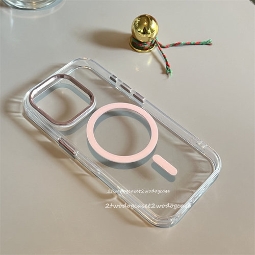 简约透明亚克力磁吸保护壳