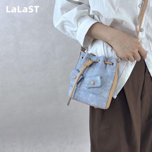 LaLaST韩系氛围感单肩斜挎手提包