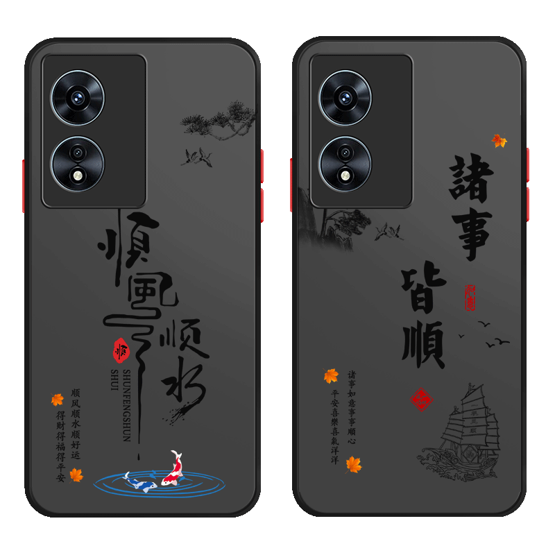 oppo系列手机壳亚克力送膜全包