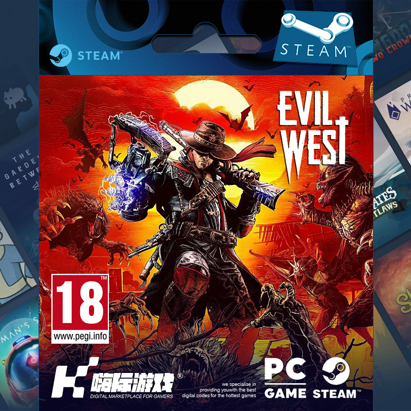 中文Steam正版暗邪西部 Evil West国区激活码 CDKey全球激活码-封面