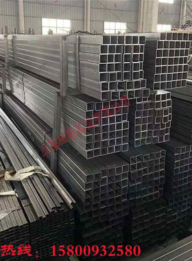 极速新方b管冷拉方管黑方管油拉管镀锌方管钢材矩形管家具管 Q195