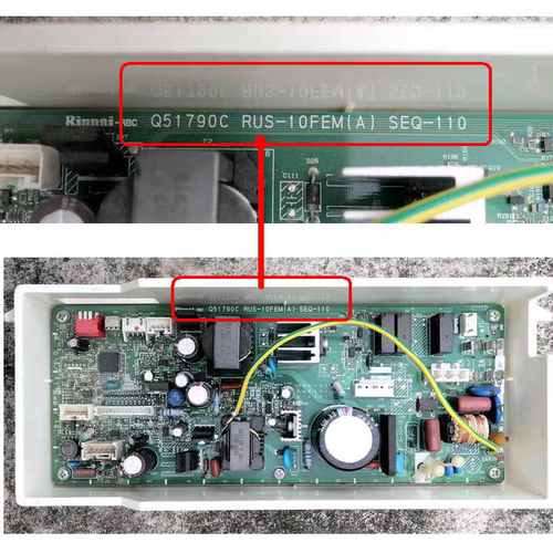 JSQ20-M林内热水器RUS-10FEM,10FE2M电脑板主板Q051790C Q051720B