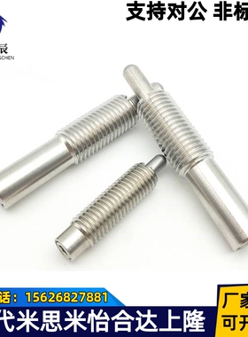 ZC201 超重载弹簧柱塞 定位缓冲伸缩销PJXW3 4 5 6-PJXW16-20柱塞