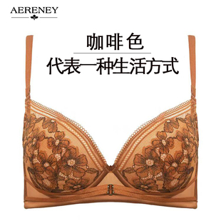 法式内衣女小胸聚拢上托显大纯欲性感AERENEY爱恋伊文胸