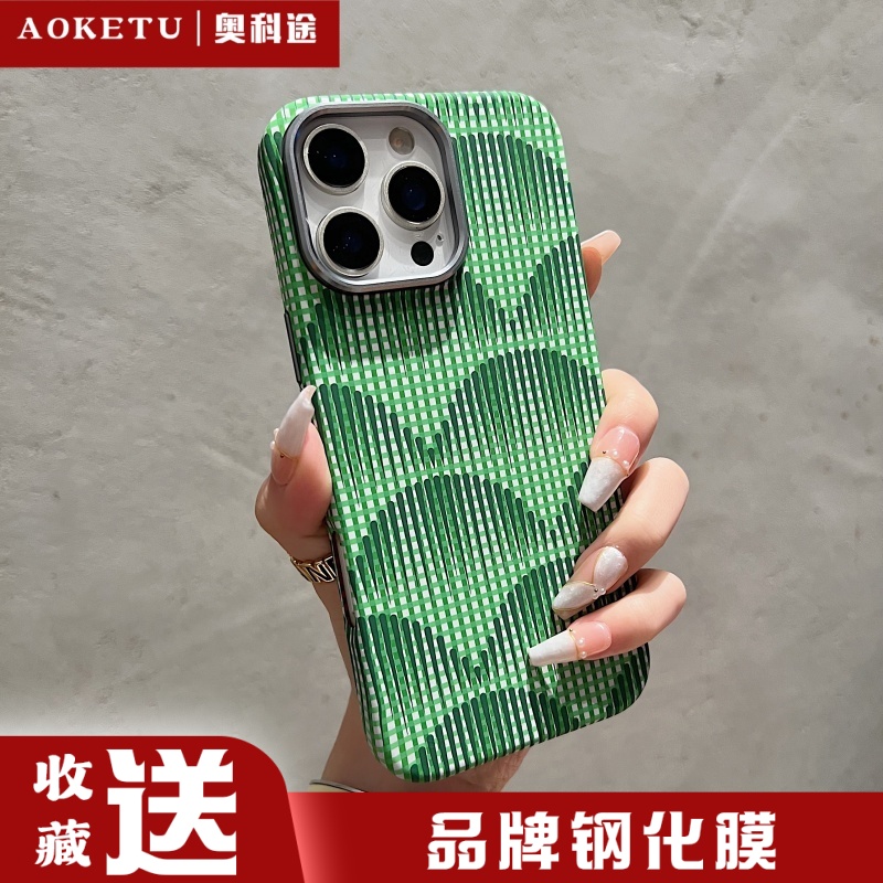 适用苹果16Promax光合磁吸手机壳新款超薄硬壳凯夫拉纹理iPhone15pro散热外壳14高级感16防摔保护套送钢化膜