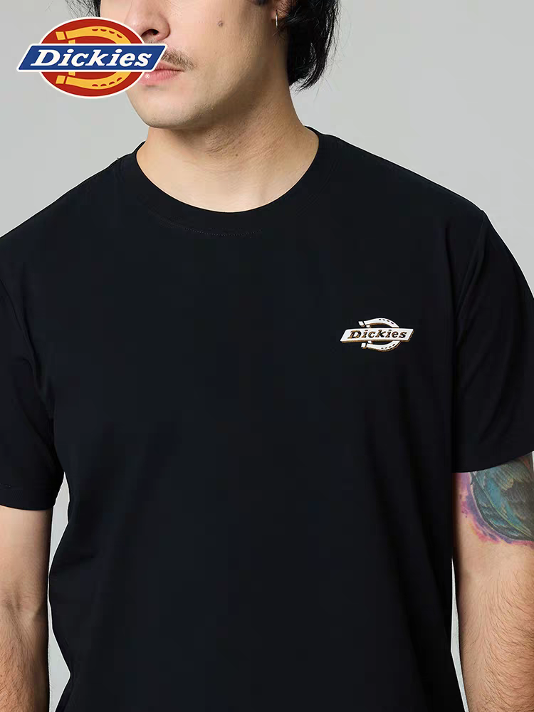 Dickies前胸小LOGO印花速干短袖T恤 男女情侣DK0A889G