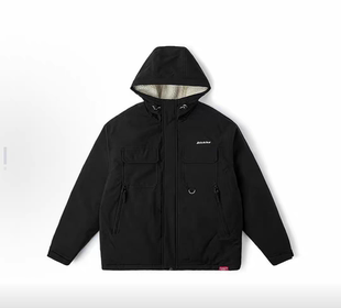 DK0A87ZW 男款 Dickies 多袋连帽宽松厚夹克休闲百搭羽绒服防泼水