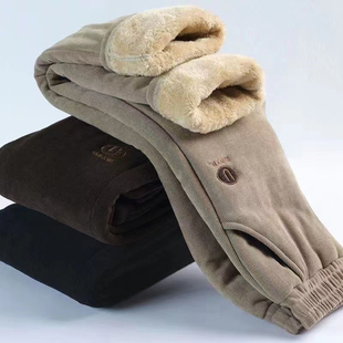 品牌女装 淘宝断码 限时秒杀 冬季 子弹力 特价 特厚加绒加厚保暖棉裤 版