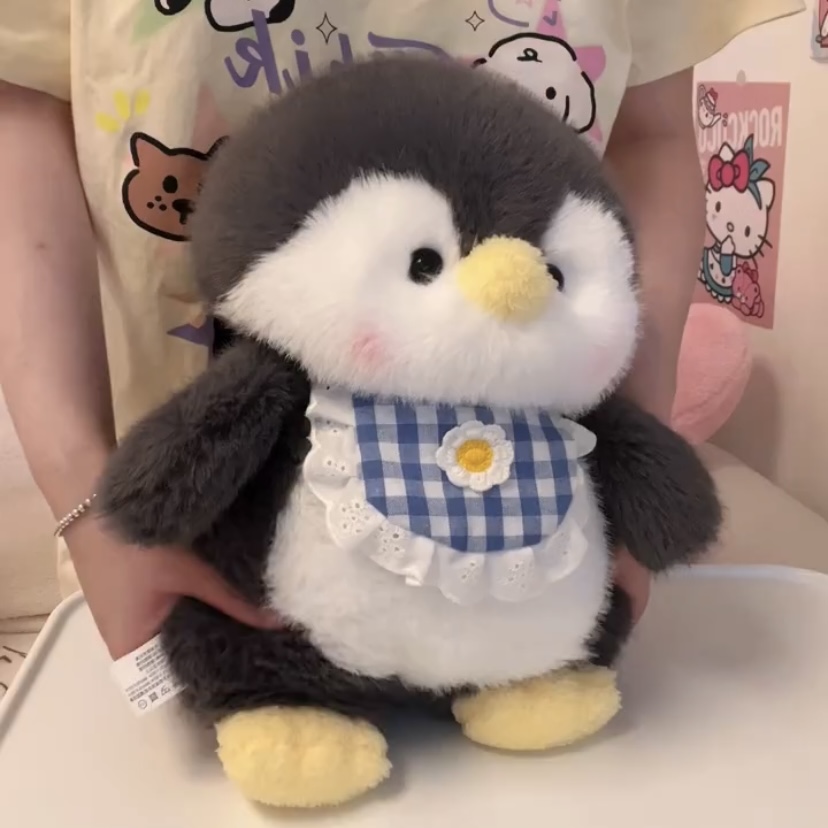 可爱小企鹅玩偶安抚娃娃睡觉抱枕毛绒公仔解压玩具送女生生日礼物