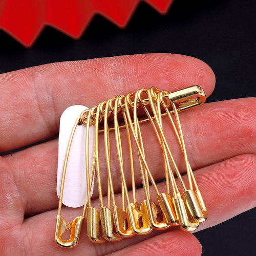 佰聚鑫结婚胸花金别针陪嫁新娘