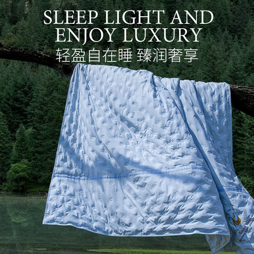 隐星舒逸负离子90雁鸭绒空调被