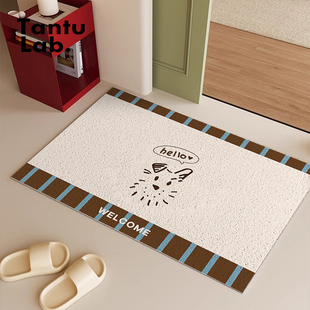 入户门地垫进门脚垫家用玄关地毯门口防滑垫子可裁剪可定制