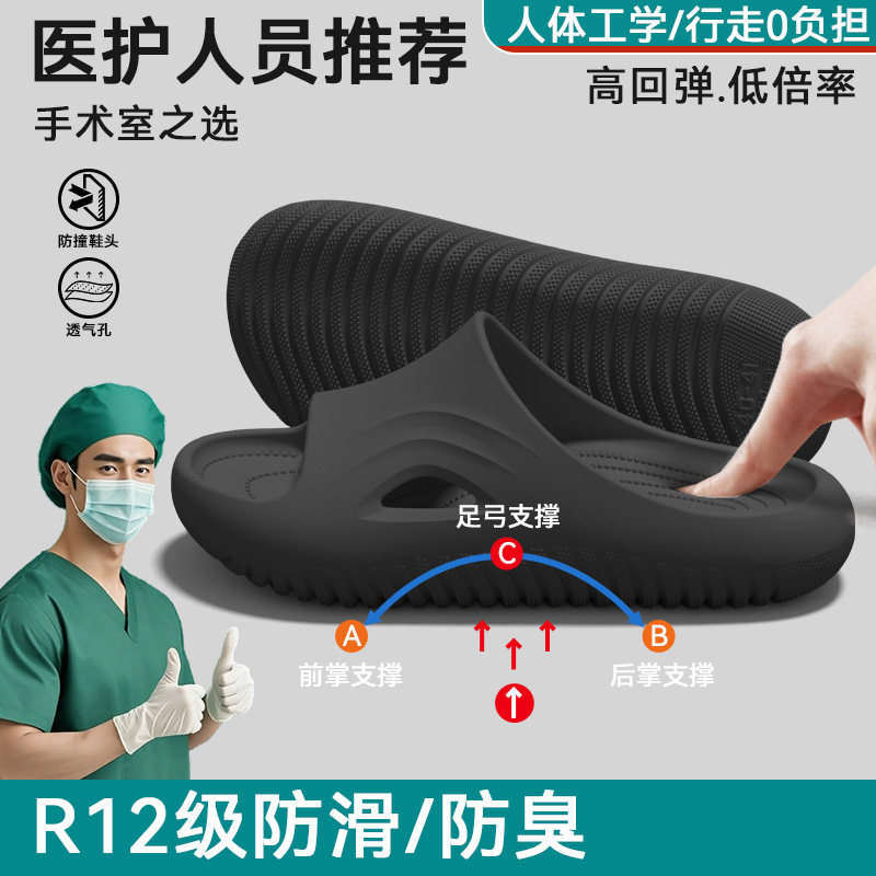 德国手术室拖鞋男士2026新款夏季图片