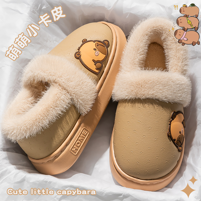 踩屎感棉拖鞋女款2025新款秋冬季