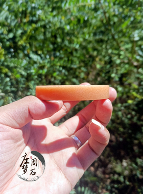 庄周梦石俏色糖镯方条天然玉石手镯精品内蒙古佘太翠佘太玉民族风