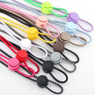 弹簧扣裤脚收口抽绳扣卡扣松紧绳调节扣衣服帽子卫衣绳扣猪鼻纽扣