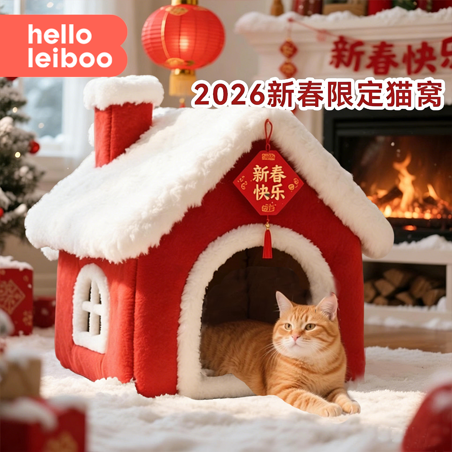 新年猫窝冬天加厚保暖半封闭式猫咪睡窝四季通用宠物床冬季猫垫子,宠物/宠物食品及用品,猫窝/屋/帐篷/沙发,淘宝优惠券,粉丝福利购,淘宝优惠卷