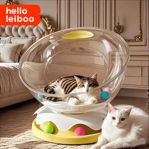 太空舱猫窝四季通用猫床猫咪窝睡窝猫玩具自嗨解闷神器猫咪用品