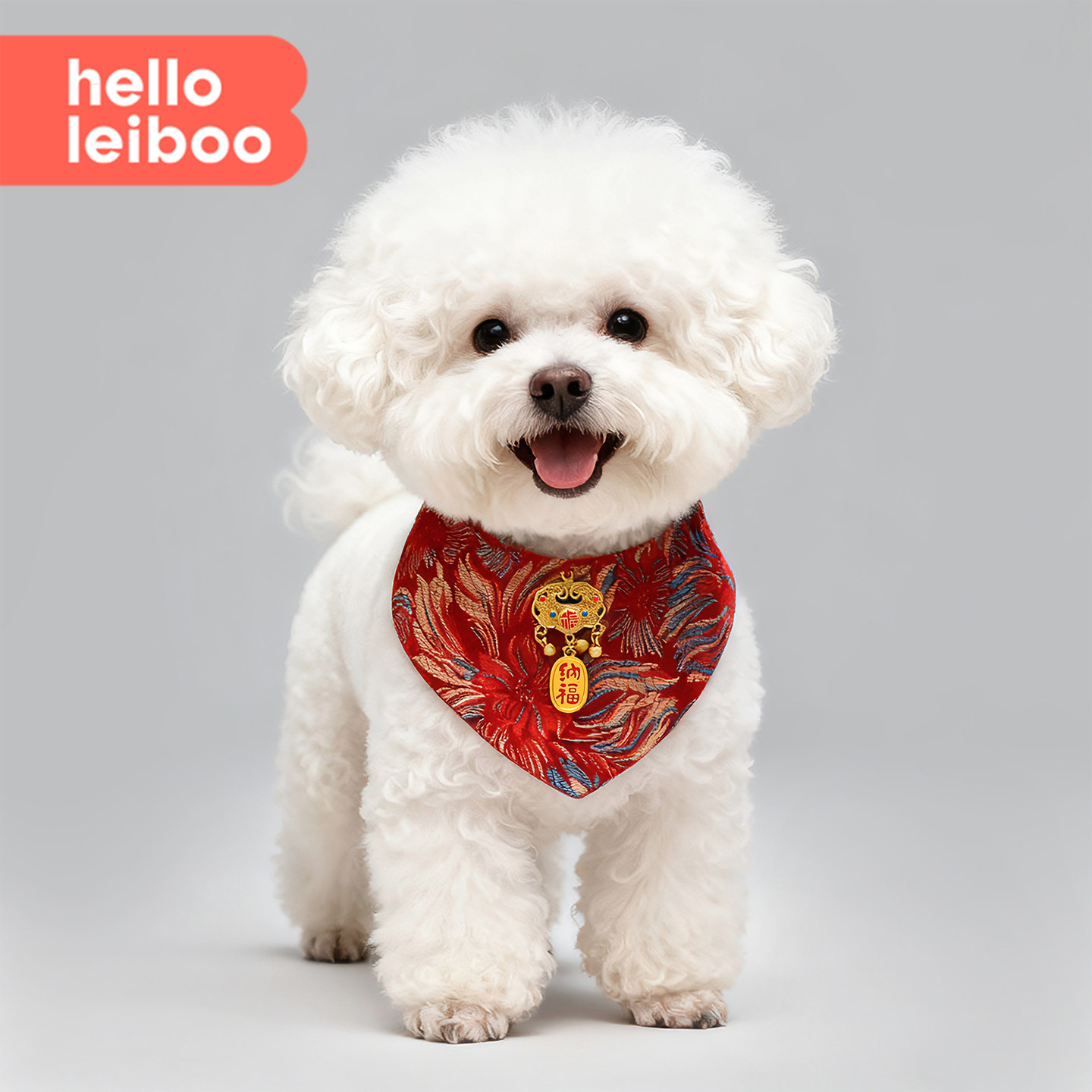 宠物新年中式唐装围脖狗狗口水巾猫咪三角巾可爱小猫围巾手工针织,宠物/宠物食品及用品,围巾/口水巾,淘宝优惠券,粉丝福利购,淘宝优惠卷