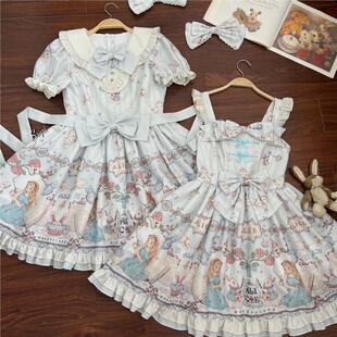 【奥辉盛世】玩偶之诗原创lolita连衣裙op套装古早感doll日常洋装