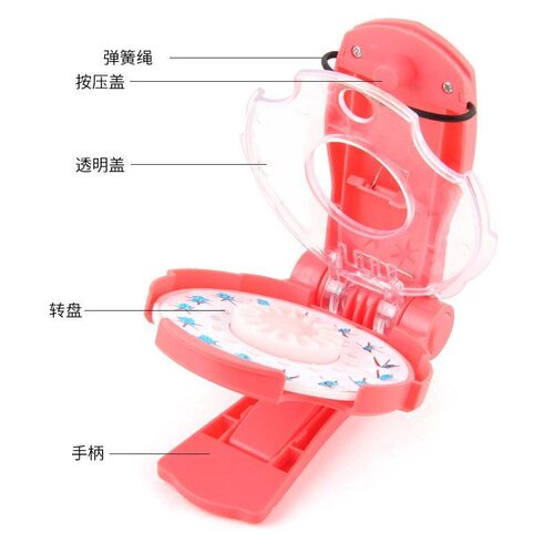 儿童DIY头发贴钻机玩具套装魔法
