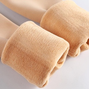 袜 女秋冬加绒加厚保暖踩脚特厚连裤 400g冬季 肤色超厚肉色打底裤