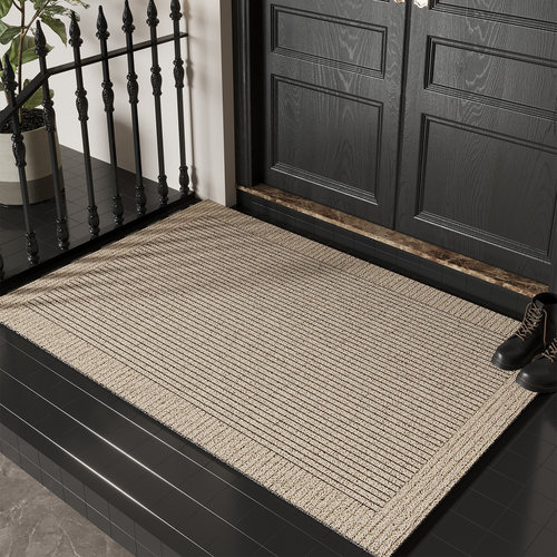 PVC丝圈入户门地垫可裁剪