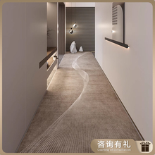 高档走廊长地毯酒店楼道防滑耐脏免洗脚垫家用过道可定制长条地垫