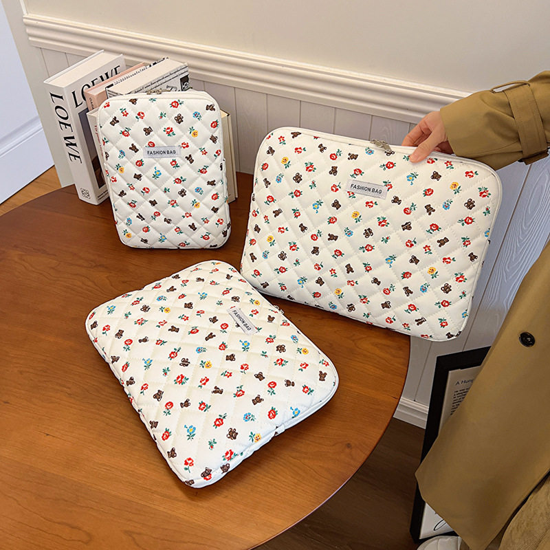 可爱小熊内胆包手提14寸保护套