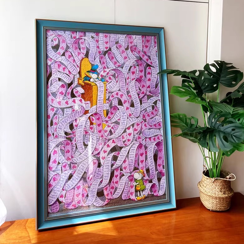 VOX1000片莫迪洛情书拼图裱框